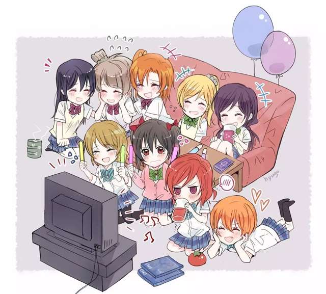 lovelive同人画师hyugo作品推荐，妮姬为主