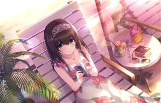 鹭沢文香二次元小姐姐: