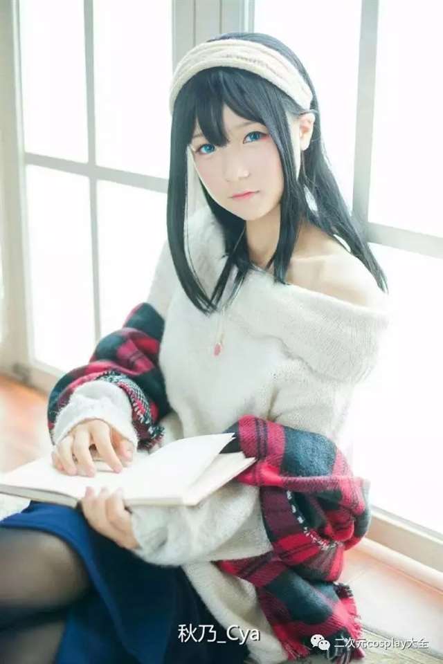 coser@秋乃_Cya原作：偶像大师 灰姑娘女孩 角色：鹭沢文香