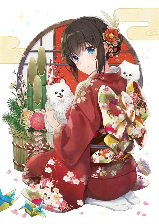 【P站美图】鹭泽文香的生日壁纸图包