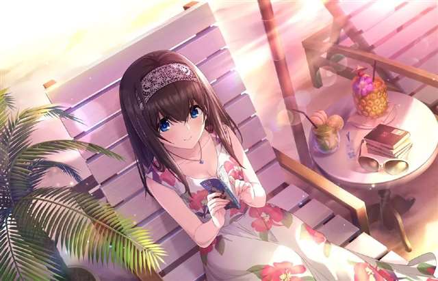 【P站美图】鹭泽文香的生日壁纸图包