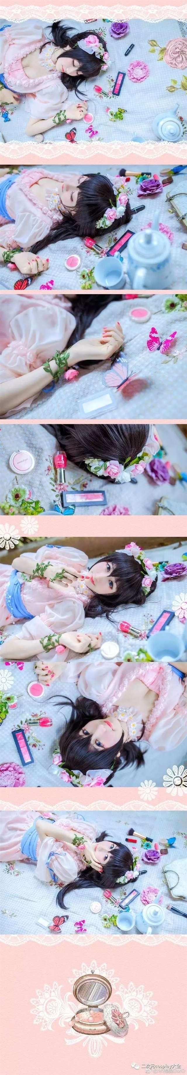 coser@木绵绵OwO 偶像大师灰姑娘女孩中的鹭沢文香