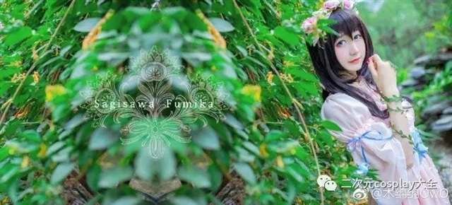 coser@木绵绵OwO 偶像大师灰姑娘女孩中的鹭沢文香