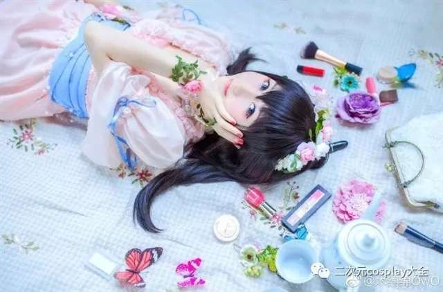 coser@木绵绵OwO 偶像大师灰姑娘女孩中的鹭沢文香
