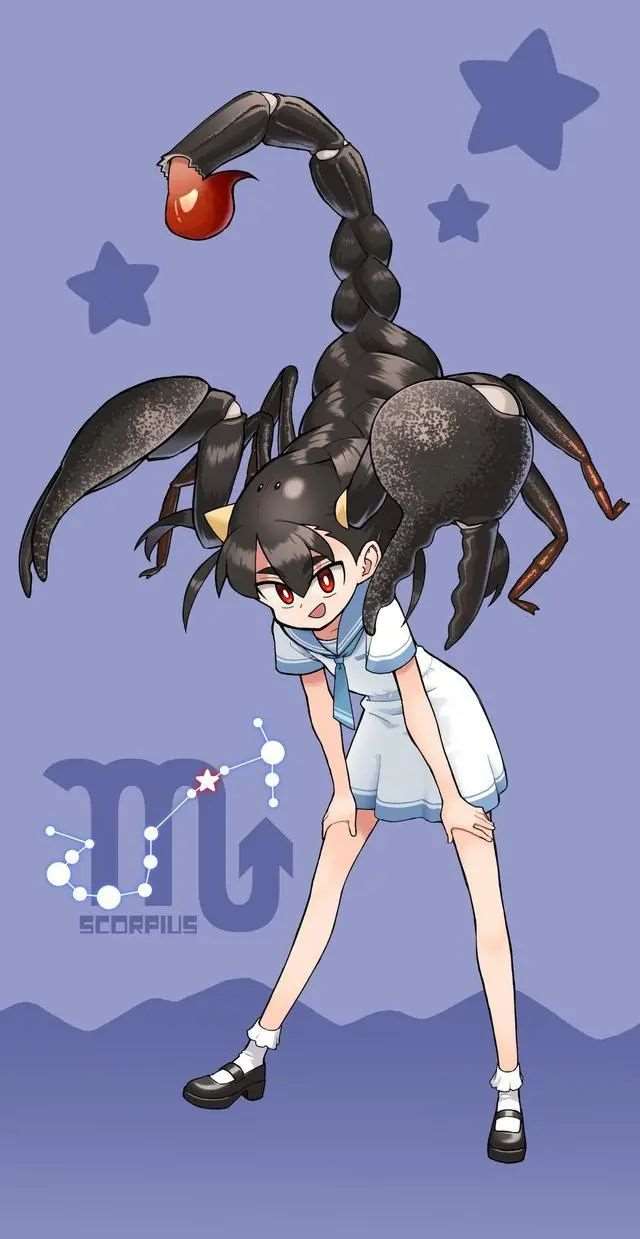 漫画《肉食JK Mantis秋山~虫虫料理研究部~》人形态的昆虫