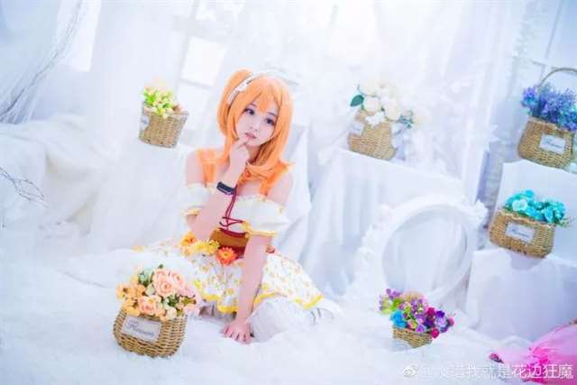 @没错我就是花边狂魔《LoveLive》高坂穗乃果COSPLAY