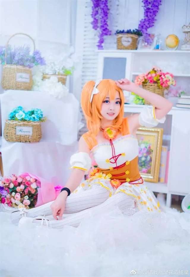 @没错我就是花边狂魔《LoveLive》高坂穗乃果COSPLAY