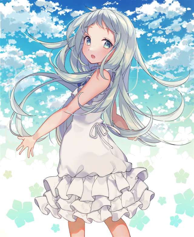 《我们仍未知道那天所看见的花的名字》本间芽衣子 P站插画