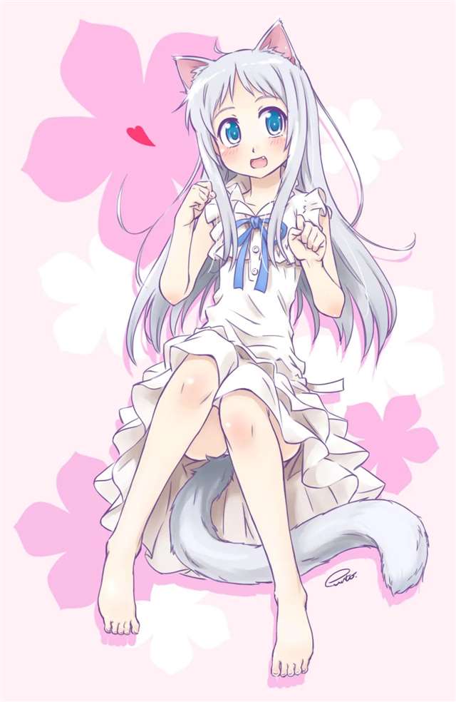 《我们仍未知道那天所看见的花的名字》本间芽衣子 P站插画