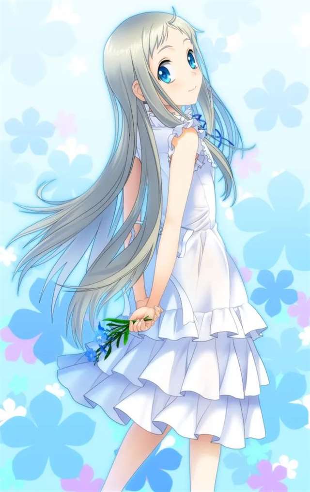 《我们仍未知道那天所看见的花的名字》本间芽衣子 P站插画