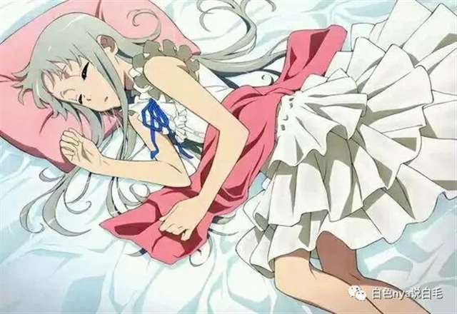 动漫白发美少女 本间芽衣子