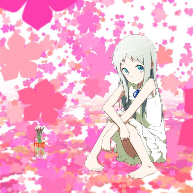 动漫美图特辑壁纸我们仍未知道那天所看见的花的名字《本间芽衣子》!