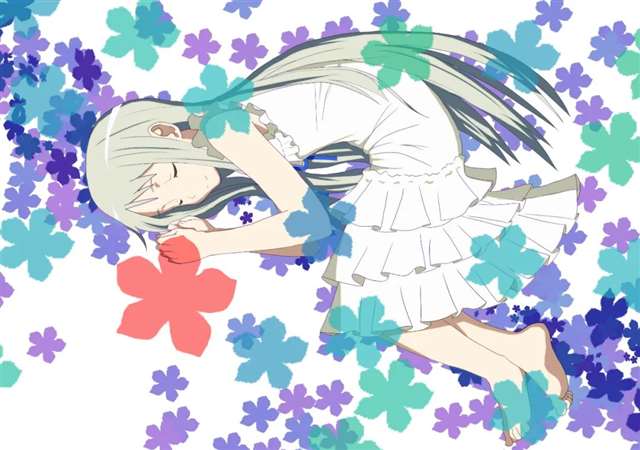 动漫美图特辑壁纸我们仍未知道那天所看见的花的名字《本间芽衣子》!