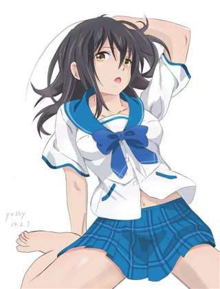 壁纸分享《噬血狂袭》姬柊雪菜图包