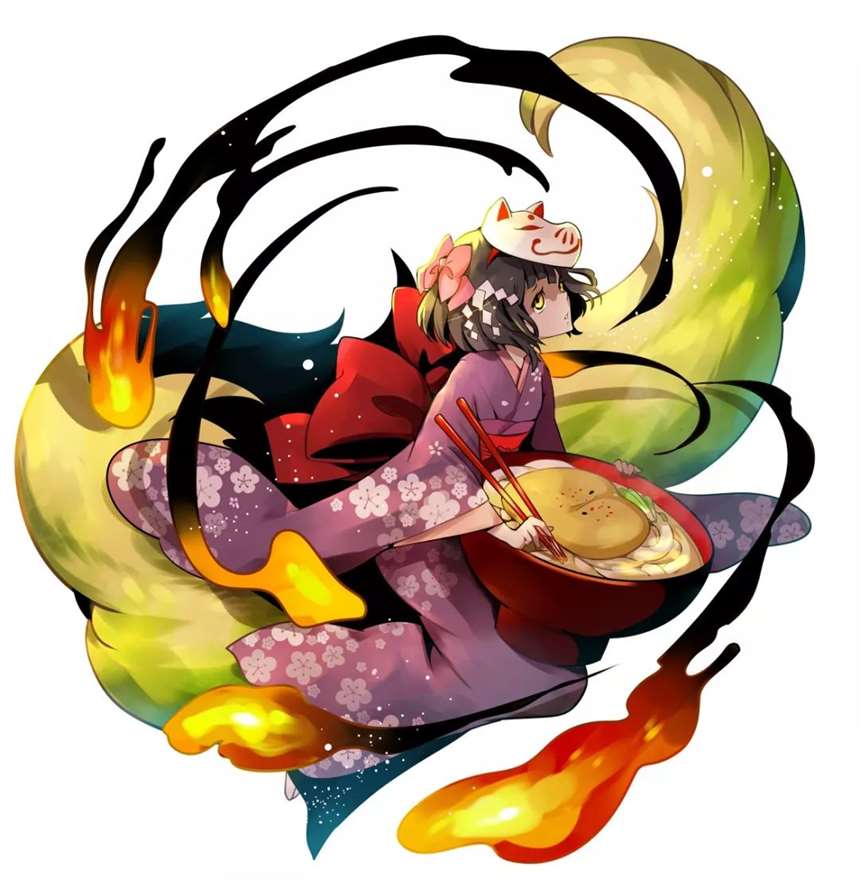 诡异的日本画师,七原しえ作品赏