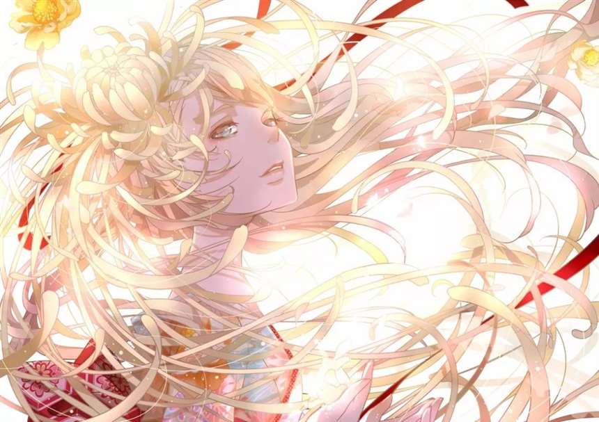 诡异的日本画师,七原しえ作品赏