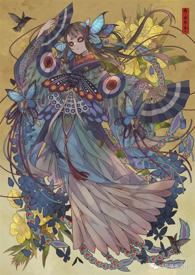 日本青森县的美女插画师七原しえ作品欣赏