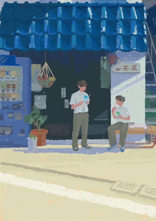 一组温暖的插画来治愈你们,日本插画师南波タケ(Minaminami)