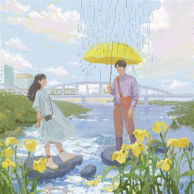 一组温暖的插画来治愈你们,日本插画师南波タケ(Minaminami)