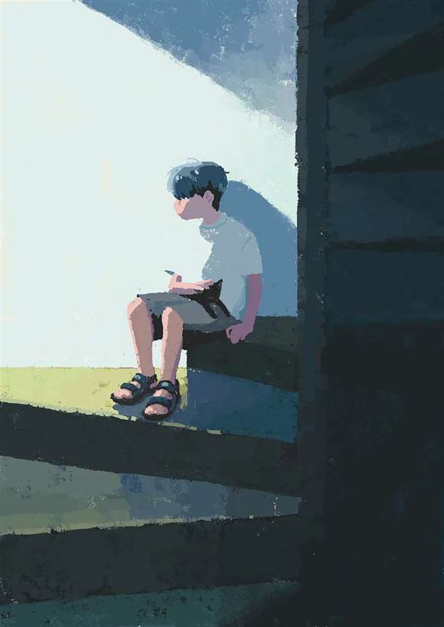 一组温暖的插画来治愈你们,日本插画师南波タケ(Minaminami)