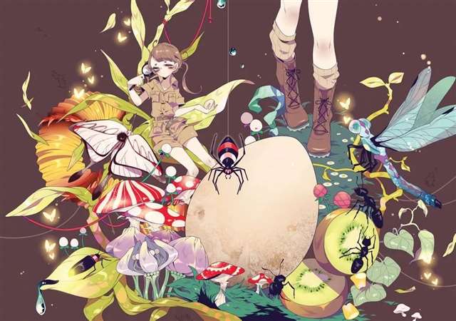 暗黑童话 日本插画师しきみ(Keeggy)插画作品欣赏