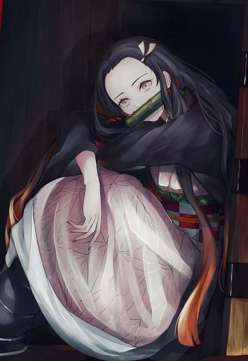 日本画师marumoru的写实化的风格插画作品