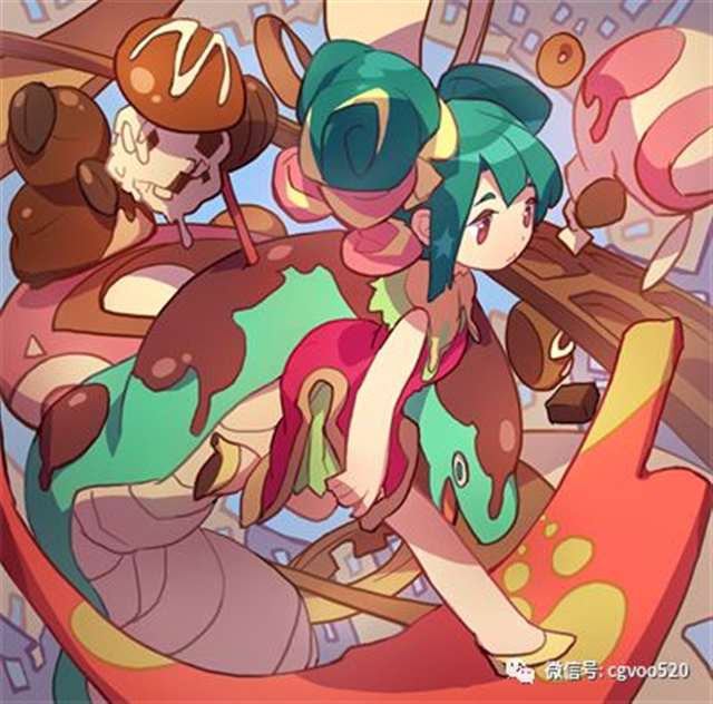 日本画师ヘスン的插画作品 