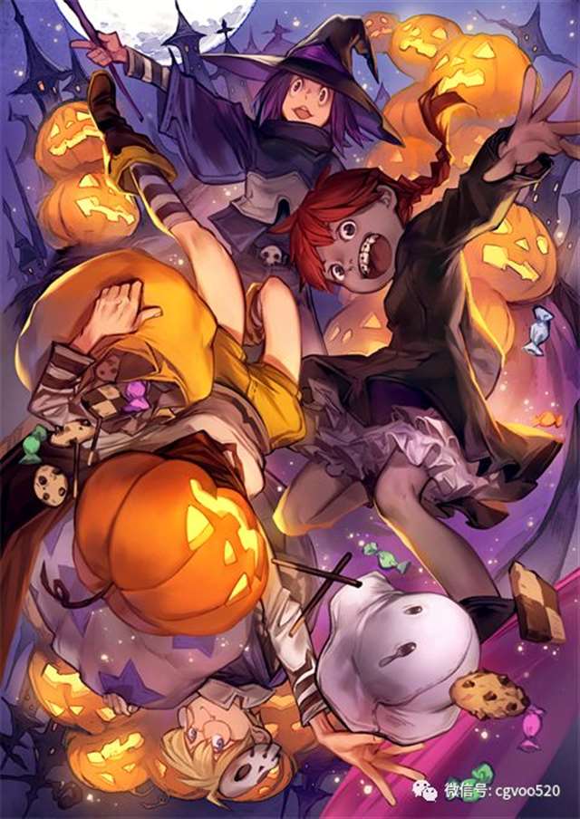 日本画师ヘスン的插画作品 