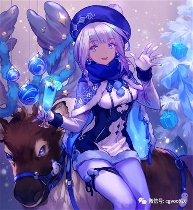 日本画师ヘスン的插画作品 