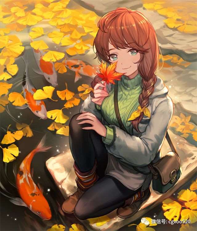 日本画师ヘスン的插画作品 