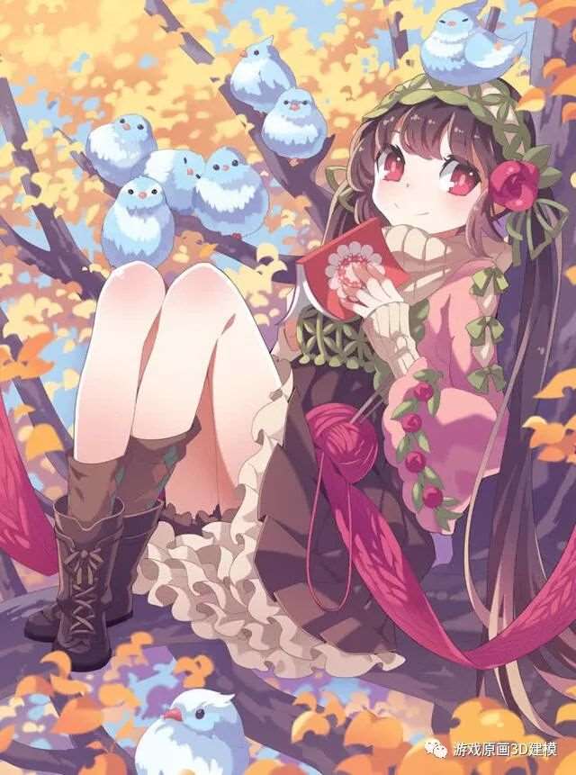 来自于日本插画师“BF”的作品！