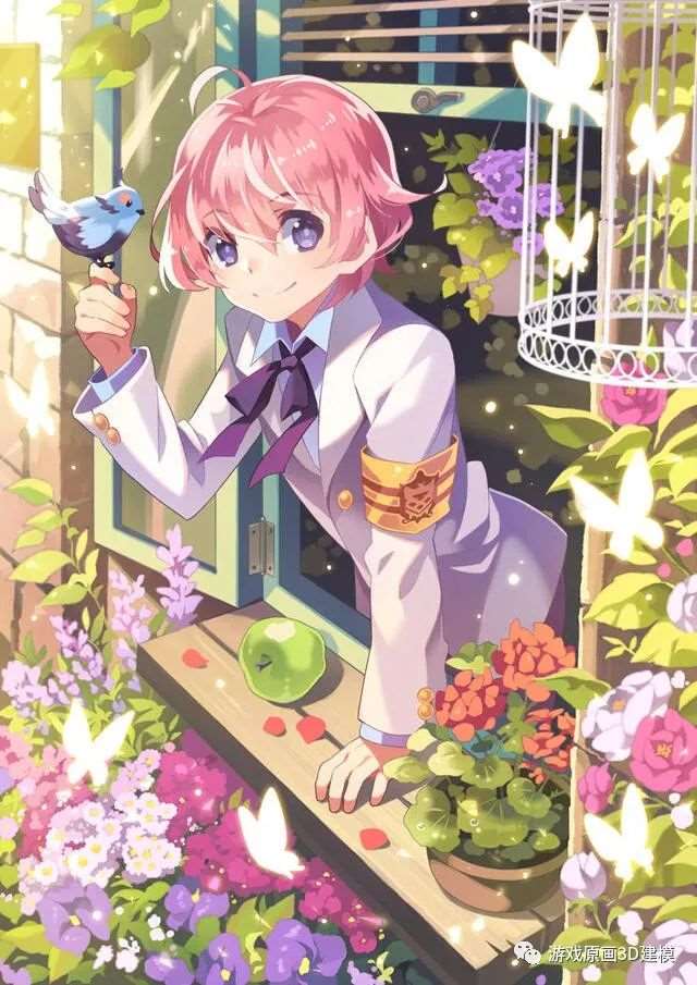 来自于日本插画师“BF”的作品！