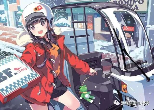 来自于日本插画师“BF”的作品！