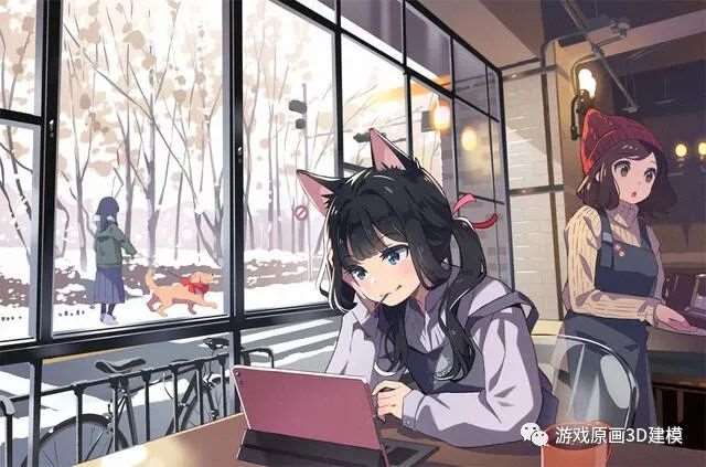 来自于日本插画师“BF”的作品！