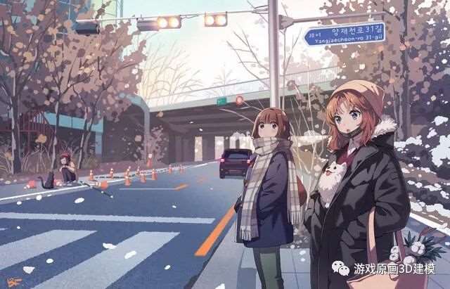 来自于日本插画师“BF”的作品！