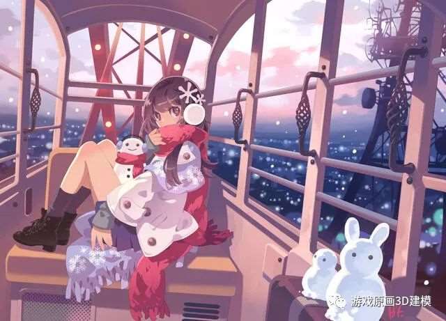 来自于日本插画师“BF”的作品！