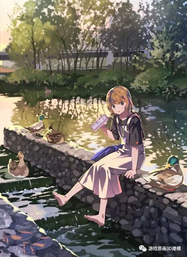 来自于日本插画师“BF”的作品！