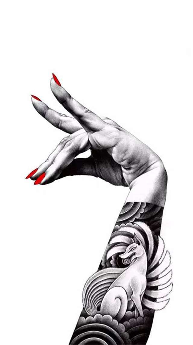 插画师 Shohei Otomo圆珠笔作画，画面精细血腥色情大胆