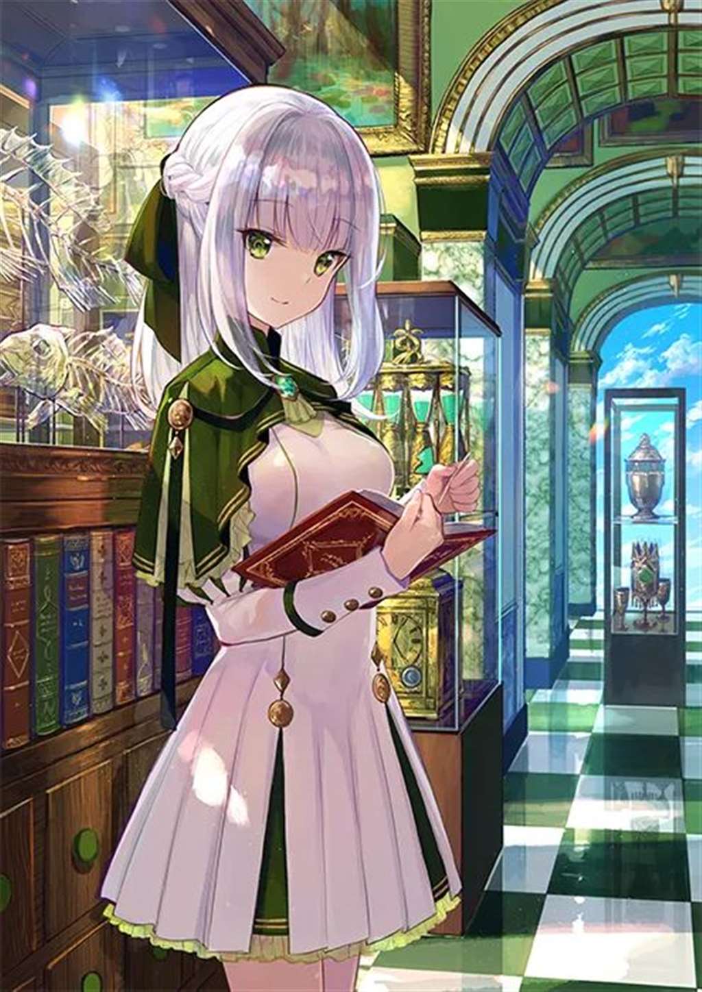 今天给大家带来日本画师藤原的插画作品