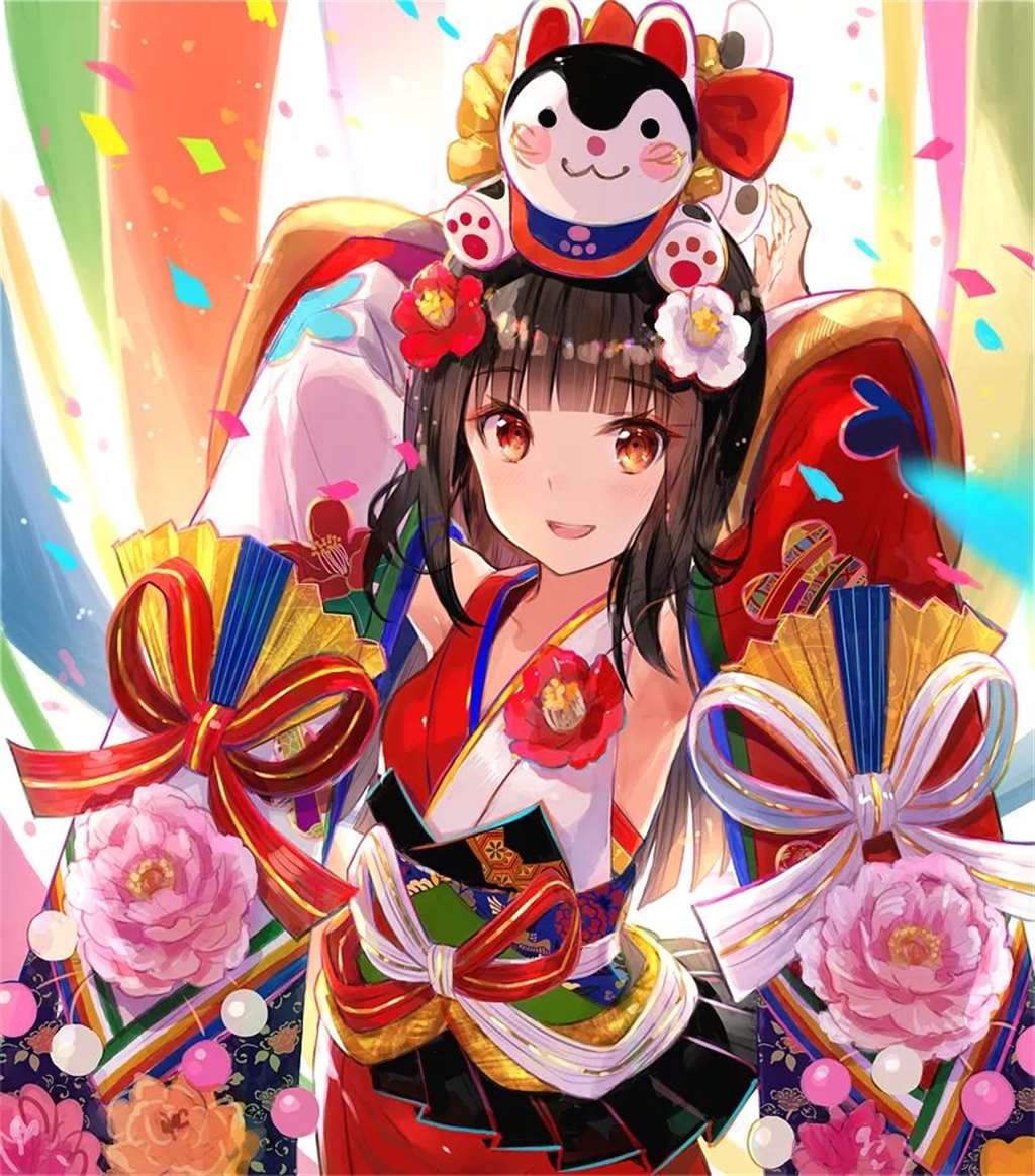 今天给大家带来日本画师藤原的插画作品