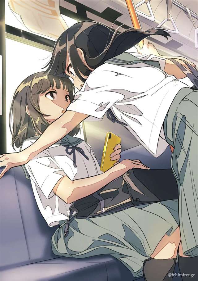 日本画师いちみれんげ的插画作品