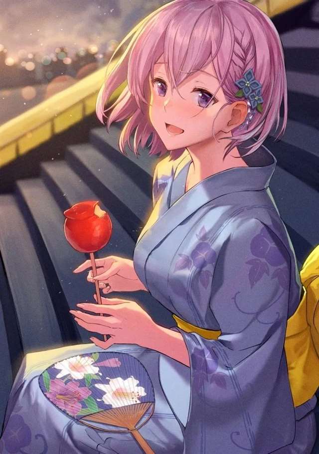 《Fate/Grand Order》中玛修·基列莱特的画师日常作品原创妹子图