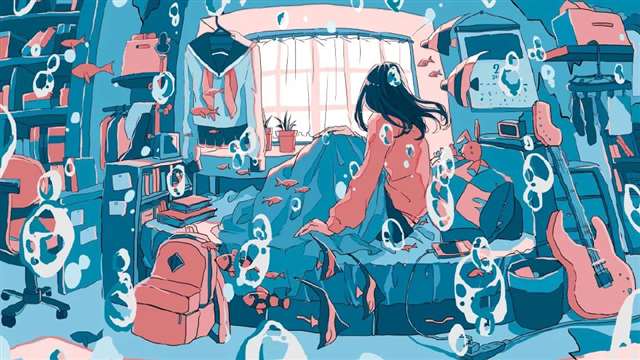 日本画师いちご飴的插画作品VOCALOID原创曲绘图