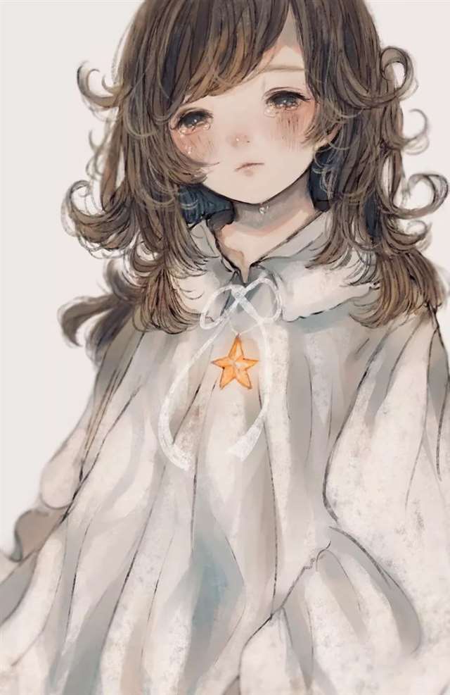 插画师 orie笔下的少女,可以收下做头像了