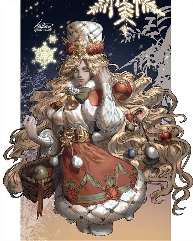 风格迥异的贵族女子韩国画师——Kallisto作品欣赏