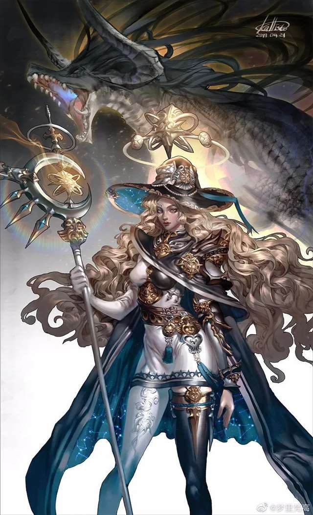 风格迥异的贵族女子韩国画师——Kallisto作品欣赏