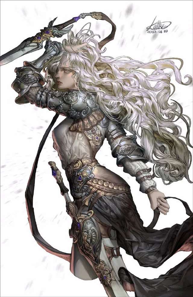 风格迥异的贵族女子韩国画师——Kallisto作品欣赏