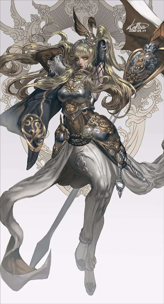 风格迥异的贵族女子韩国画师——Kallisto作品欣赏