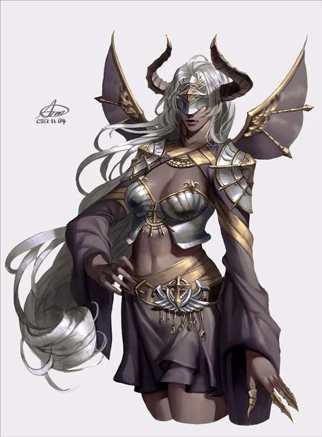 风格迥异的贵族女子韩国画师——Kallisto作品欣赏