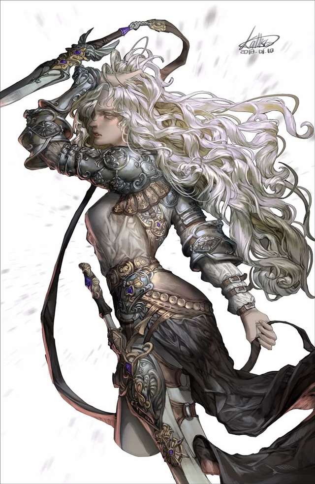 风格迥异的贵族女子韩国画师——Kallisto作品欣赏
